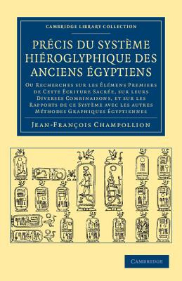 Precis du systeme hieroglyphique des anciens Egyptiens