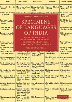 Specimens of Languages of India