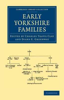 Early Yorkshire Families