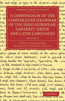 A Compendium of the Comparative Grammar of the Indo-European, Sanskrit, Greek and Latin Languages: Volume 2