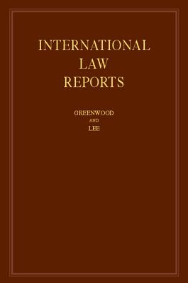 International Law Reports: Volume 172