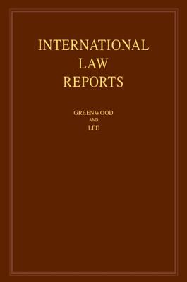 International Law Reports: Volume 177