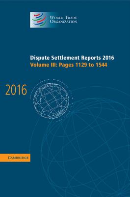 Dispute Settlement Reports 2016