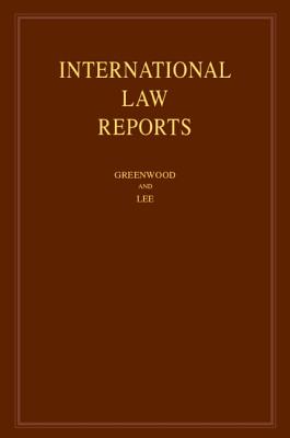 International Law Reports: Volume 180