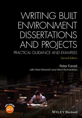 Writing Built Environment Dissertations and Projects