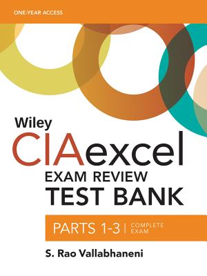 Wiley CIAexcel Exam Review 2018 Test Bank