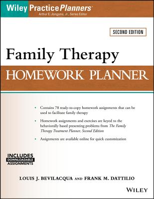 Family Therapy Homework Planner