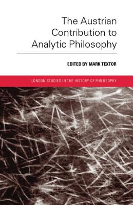 The Austrian Contribution to Analytic Philosophy