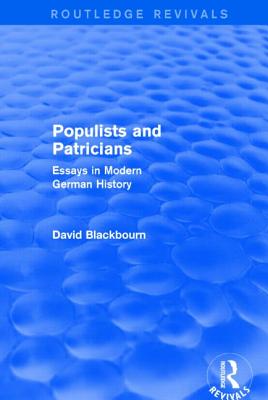 Populists and Patricians (Routledge Revivals)