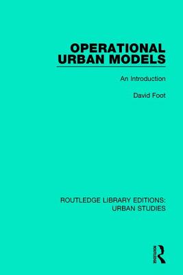 Operational Urban Models