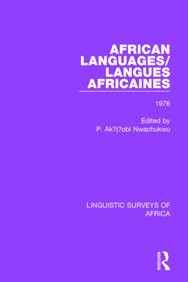 African Languages/Langues Africaines