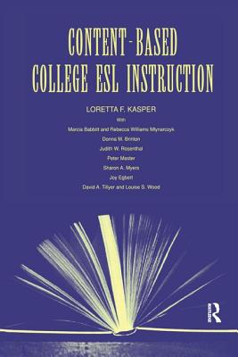 Content-Based College ESL Instruction