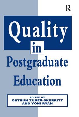 Quality in Postgraduate Education