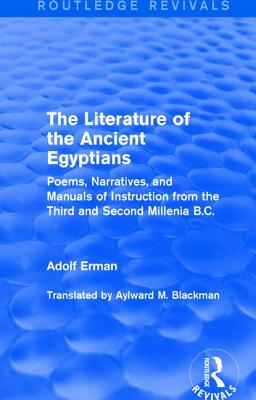 The Literature of the Ancient Egyptians