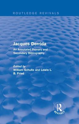 Jacques Derrida (Routledge Revivals)