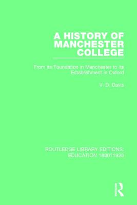 A History of Manchester College