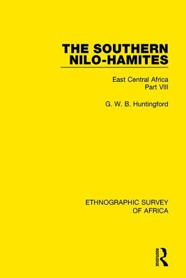 The Southern Nilo-Hamites