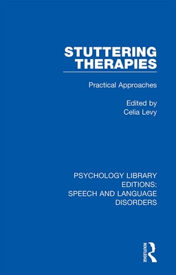 Stuttering Therapies