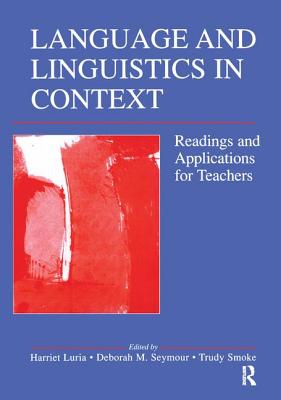 Language and Linguistics in Context