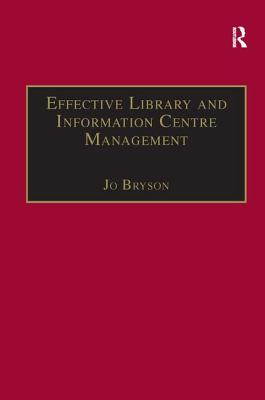 Effective Library and Information Centre Management