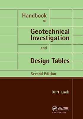 Handbook of Geotechnical Investigation and Design Tables