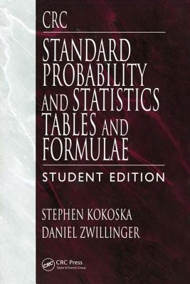 CRC Standard Probability and Statistics Tables and Formulae, Student Edition