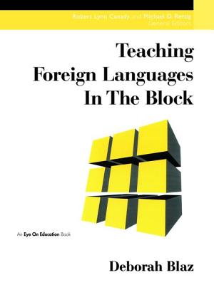 Teaching Foreign Languages in the Block