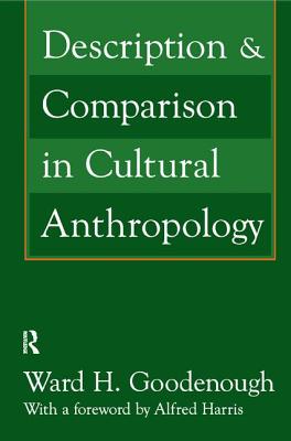 Description and Comparison in Cultural Anthropology