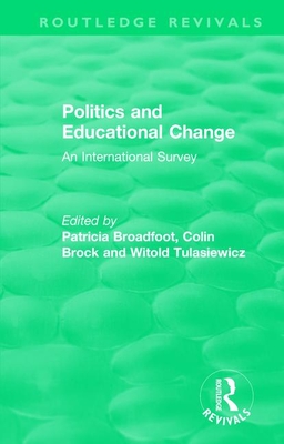 Politics and Educational Change