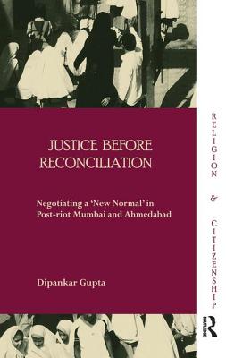 Justice before Reconciliation