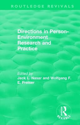 Directions in Person-Environment Research and Practice (Routledge Revivals)