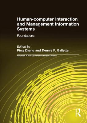 Human-computer Interaction and Management Information Systems: Foundations