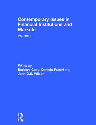 Contemporary Issues in Financial Institutions and Markets