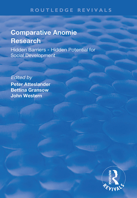 Comparative Anomie Research