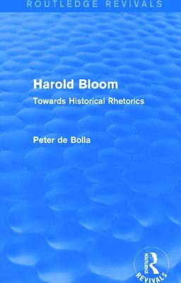 Harold Bloom (Routledge Revivals)