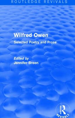 Wilfred Owen (Routledge Revivals)