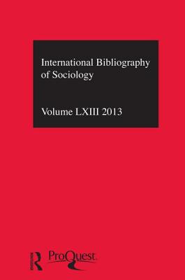 IBSS: Sociology: 2013 Vol.63