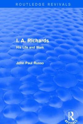 I. A. Richards (Routledge Revivals)