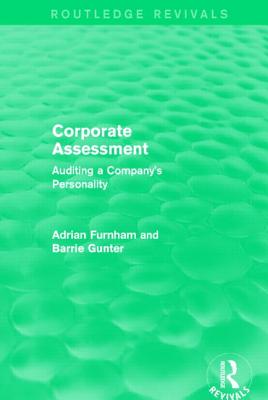 Corporate Assessment (Routledge Revivals)