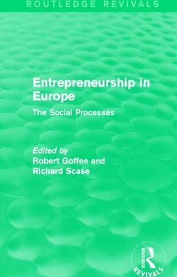 Entrepreneurship in Europe (Routledge Revivals)