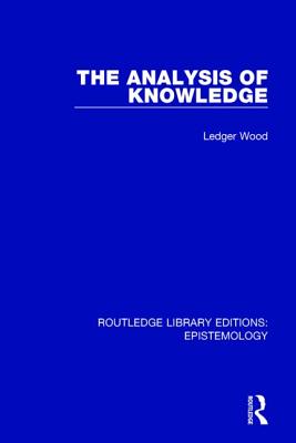 The Analysis of Knowledge