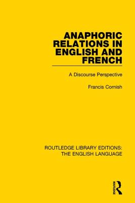 Anaphoric Relations in English and French