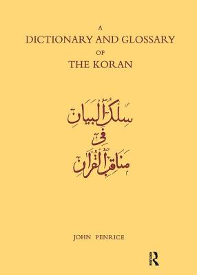 Dictionary and Glossary of the Koran