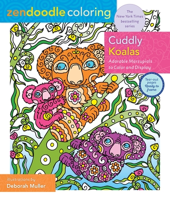 Zendoodle Coloring: Cuddly Koalas