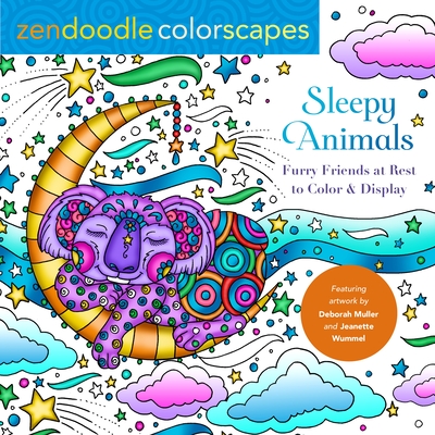 Zendoodle Colorscapes: Sleepy Animals