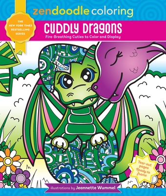 Zendoodle Coloring: Cuddly Dragons