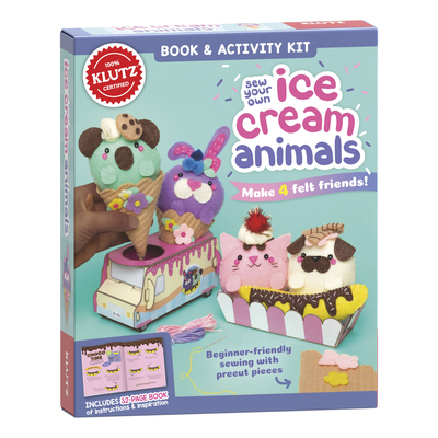 Sew Your Own Ice Cream Animals (Klutz)