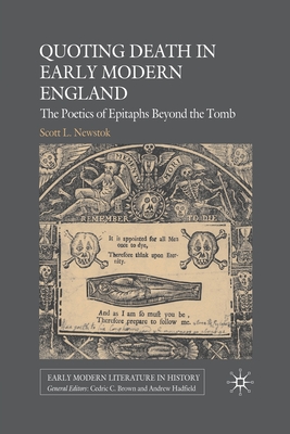 Quoting Death in Early Modern England