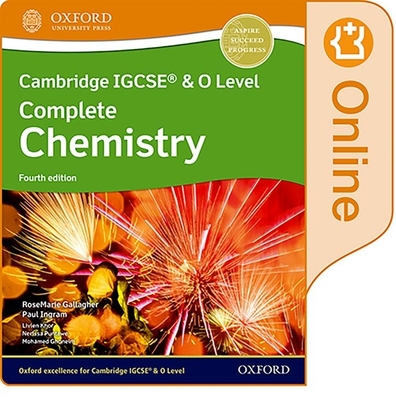 Cambridge IGCSE (R) & O Level Complete Chemistry: Enhanced Online Student Book Fourth Edition