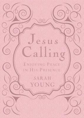 Jesus Calling, Pink Leathersoft, with Scripture References